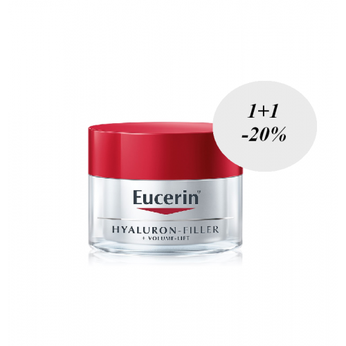 EUCERIN Hyal Filler VolumeLift denný krém AKCIA1+1