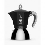 Bialetti Moka Induction 4 šálky čierna 160 ml