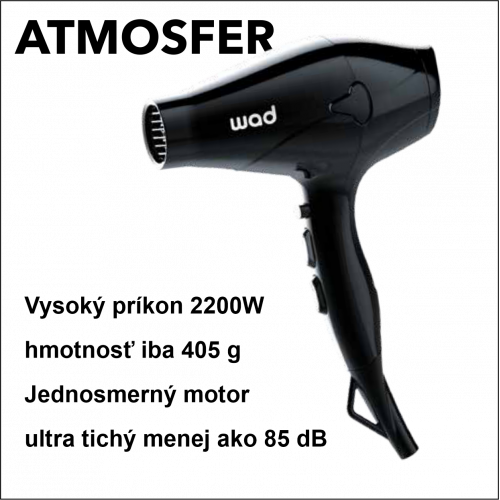 Fén Atmosfer Hair Dryer Black