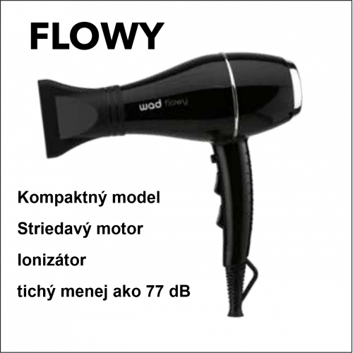 Fén Flowy Hair Dryer Black