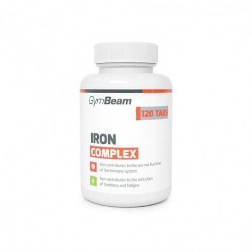 GymBeam Iron complex - imunita, únava,trávenie 120