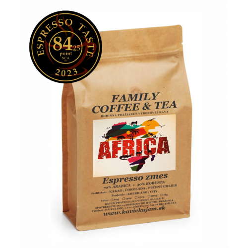 Espresso zmes AFRICA - 500g.