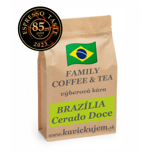 Káva BRAZÍLIA CERRADO DOCE DIAMANTINA - 250g.
