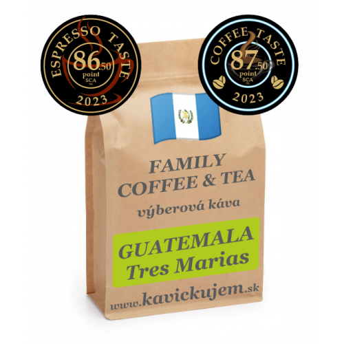 Káva GUATEMALA TRES MARIAS - 100g.