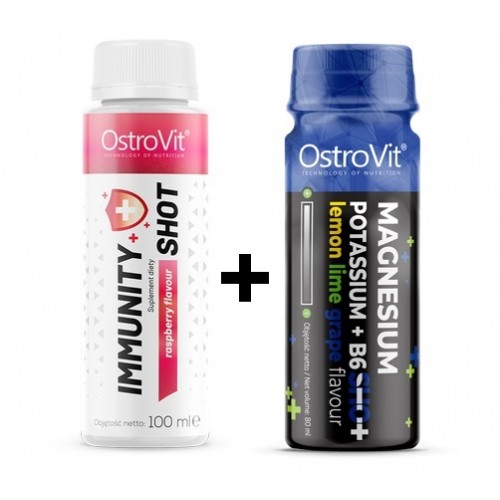 OstroVit SET Imunita Shot + Magnesium B6 Shot