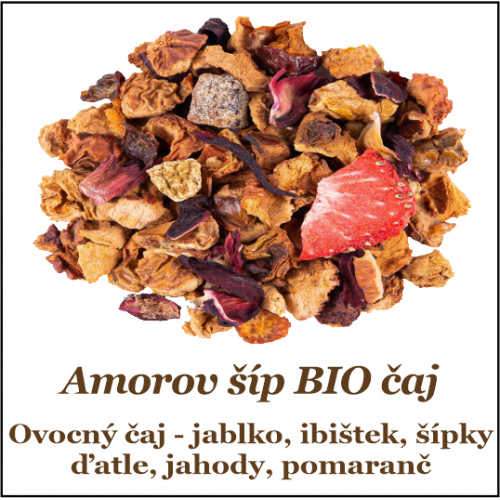 Amorov šíp ovocný čaj  BIO 100+25g