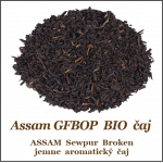 Assam GFBOP Sewpur čierny BIO čaj 100+25g