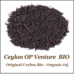 Ceylon OP Venture čierny čaj BIO 100+25g