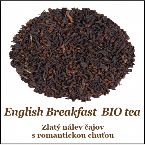 English Breakfast čierny čaj BIO 50+10g