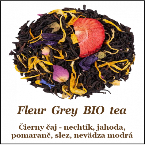 Fleur Grey čierny čaj 50+10g