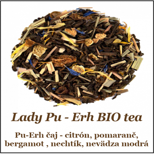 Lady Pu-Erh čaj BIO 50+10g