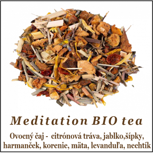 Meditation  BIO bylinný čaj 50+10g