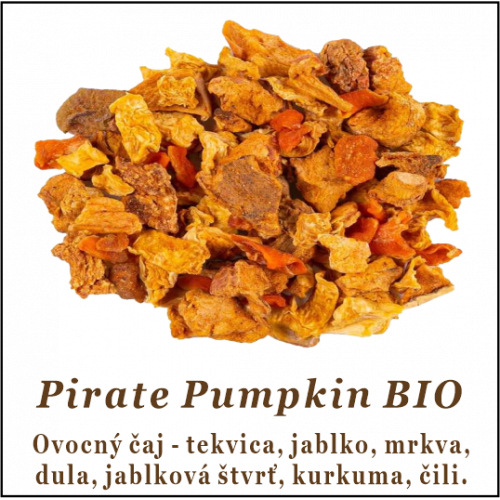 Pirate Pumpkin bylinný čaj BIO 50+10g
