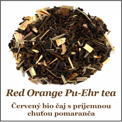 Red Orange Pu-Erh čaj BIO 50+10g