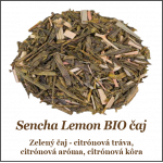 Sencha Lemon zelený čaj BIO 50+10g