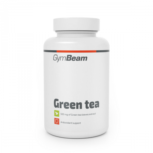 GymBeam Green Tea - Zelený čaj 500mg, 120 tab.