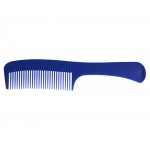 Hrebeň s rúčkou klasik Bellazi modrý - 23 cm