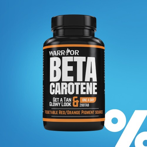 Warrior Beta Carotene pokožka, zrak, imunita 200t.