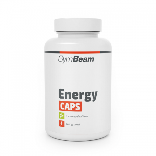 GymBeam Energy CAPS -extrakt kofeín+guarana,120tab