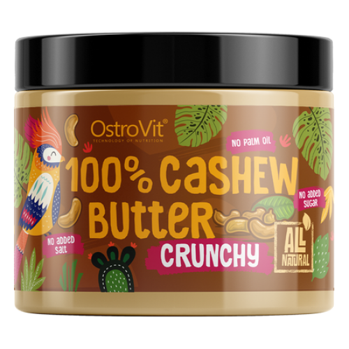 OstroVit 100 % Kešu maslo 500 g chrumkavé
