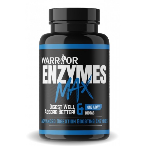 Warrior Enzymes Max stres, trávenie, žalúdok 100t.