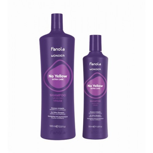 Wonder No Yellow Shampoo 1000ml, Fanola