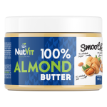 NutVit 100% Mandľové maslo Smooth 500g
