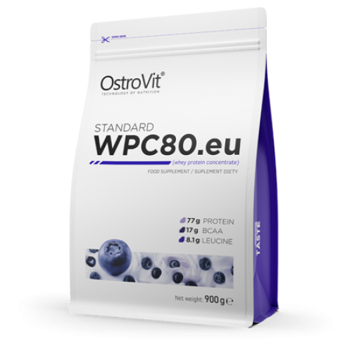 OstroVit proteín WPC80.eu 900 g čučoriedka