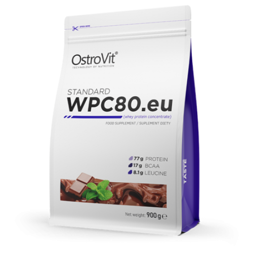 OstroVit proteín WPC80.eu 900 g čokoláda mäta