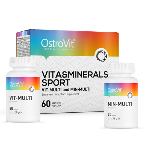 OstroVit VITA&MINERALS Sport 60 kapsúl