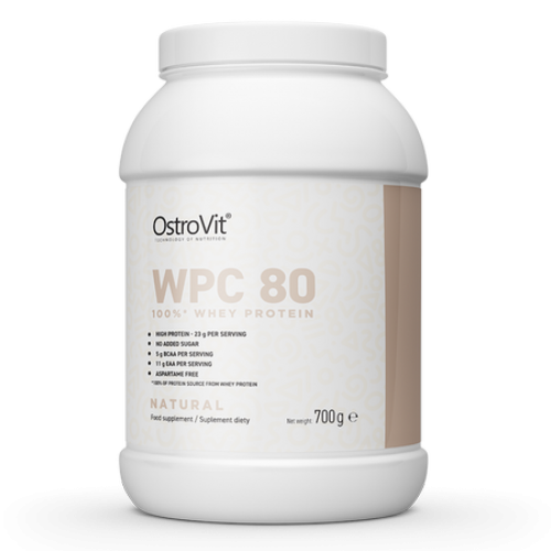 OstroVit WPC 80 srvátkový proteín 700 g prírodný