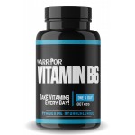 Warrior Vitamín B6 25mg - imunitný systém 100tab.
