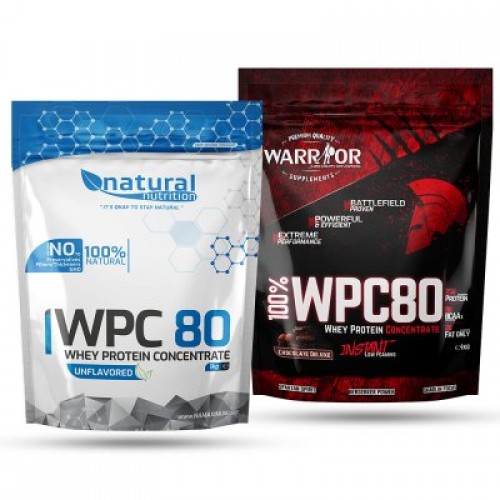 Natural Nutrition WPC80-srvátkový proteín Raspber